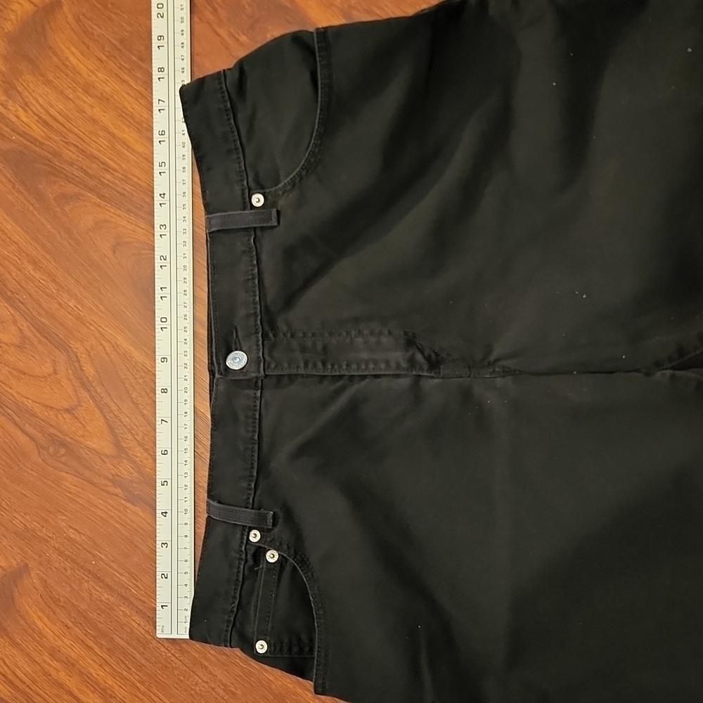Levis Jeans Size 16 M Black Mom Jeans - Picture 5 of 11